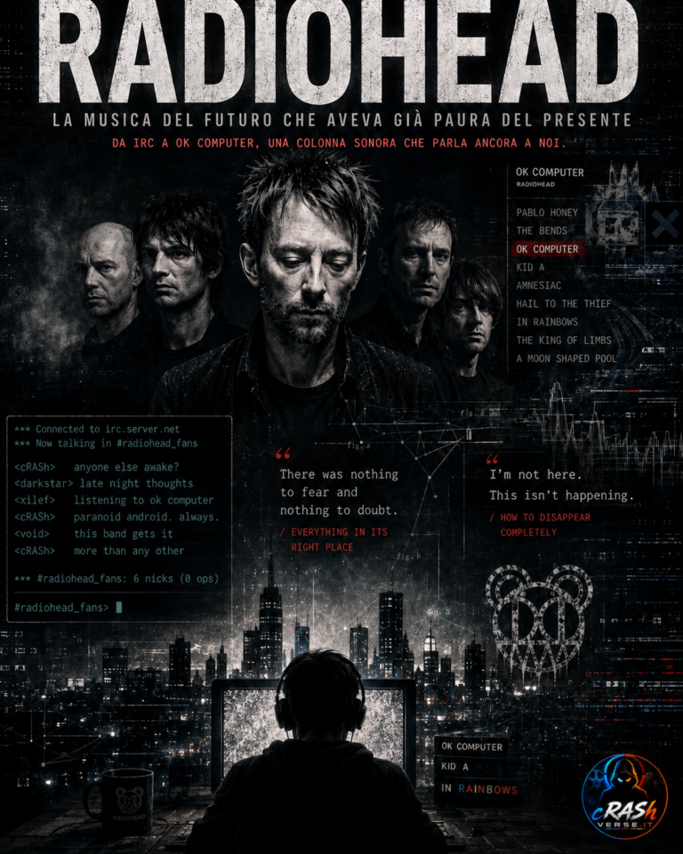 Radiohead — la musica del futuro che aveva già paura del presente