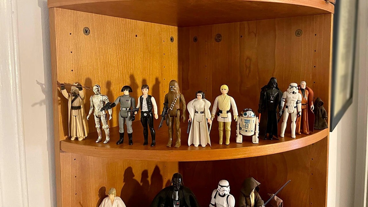 Le dodici action figure originali di Star Wars collezionate da Jason Fry