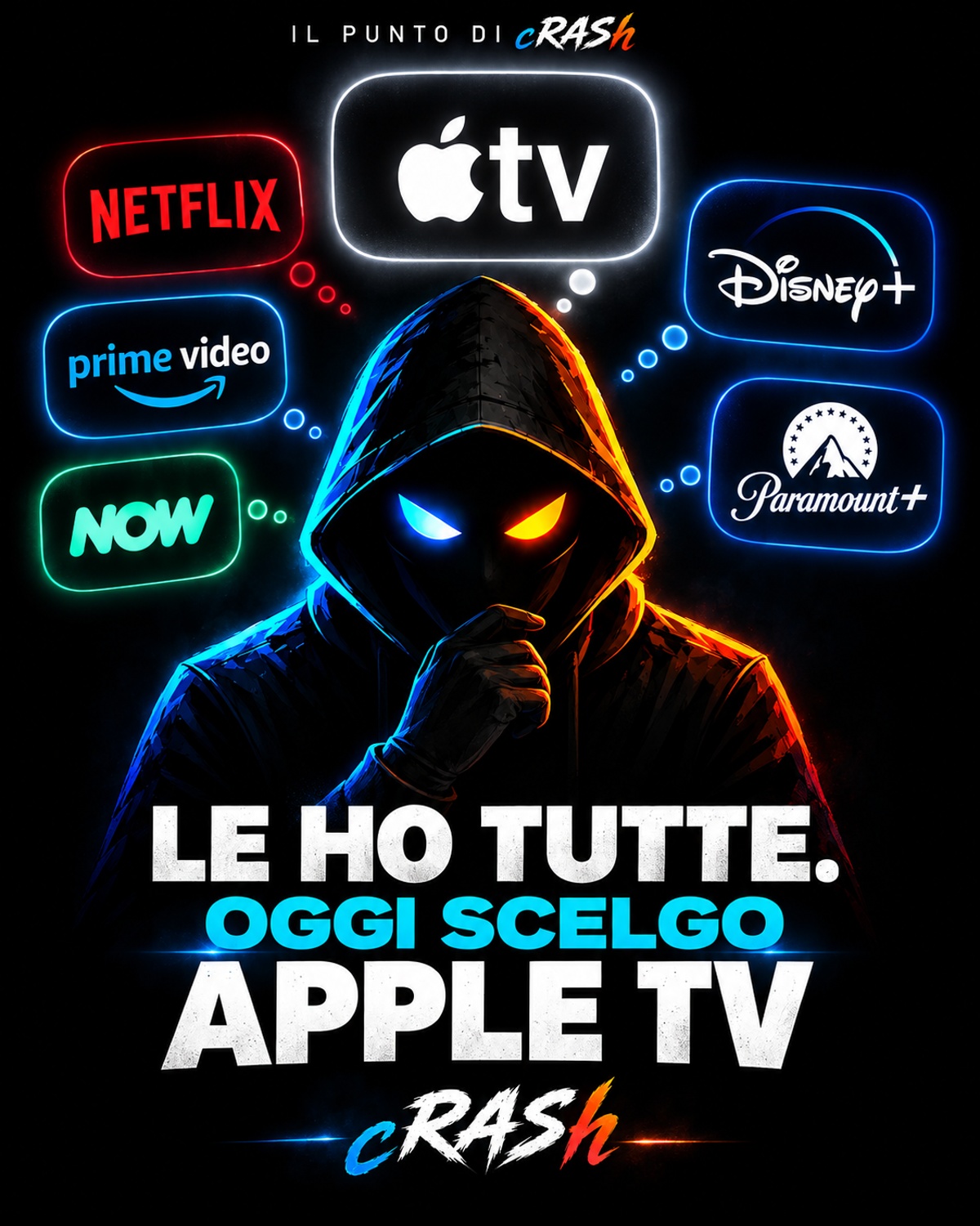 IL PUNTO DI cRASh — Le ho tutte, ma oggi io preferisco Apple TV