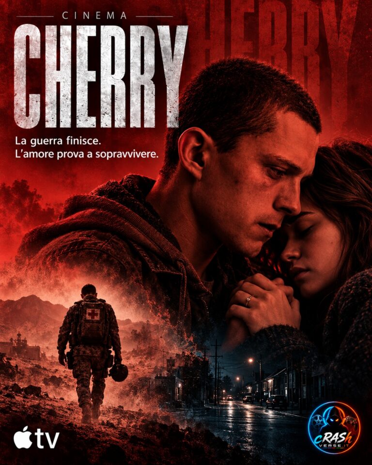 Cherry: la guerra finisce, l’amore prova a sopravvivere. Copertina editoriale CrashVerse.