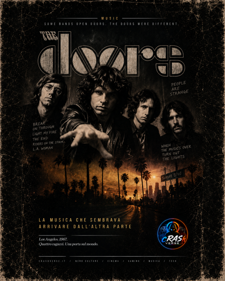 THE DOORS — La musica che sembrava arrivare dall’altra parte — copertina CrashVerse