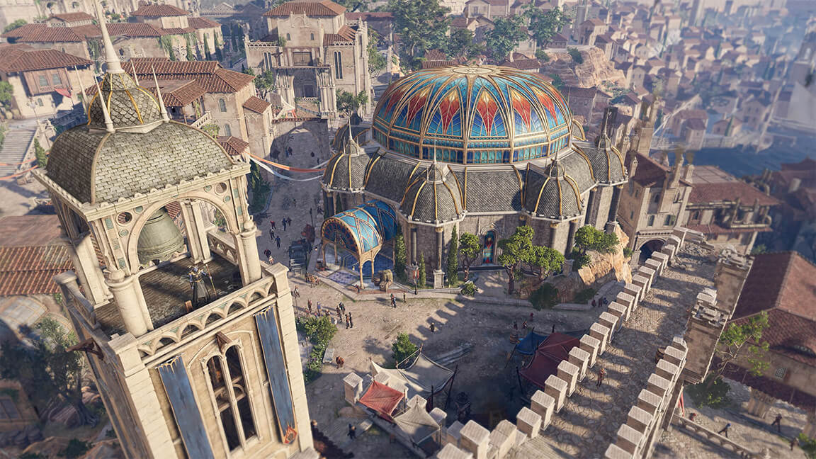 La città di Baldur’s Gate nello screenshot ufficiale di Baldur’s Gate 3