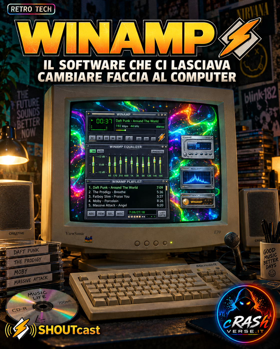 WINAMP — Il software che ci lasciava cambiare faccia al computer