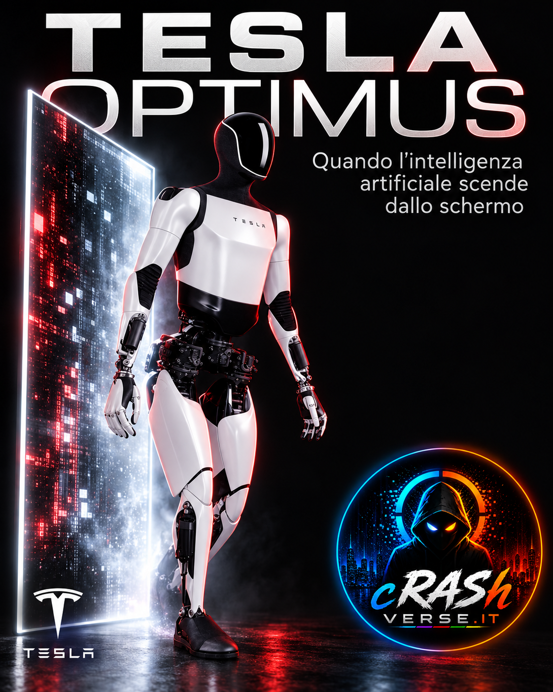TESLA OPTIMUS — Quando l’intelligenza artificiale scende dallo schermo