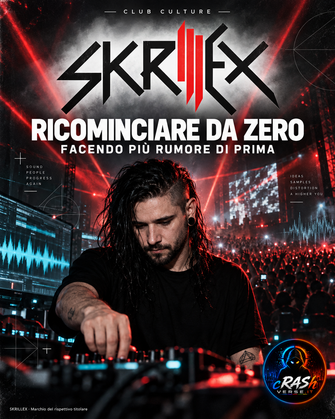 SKRILLEX — Ricominciare da zero, facendo più rumore di prima