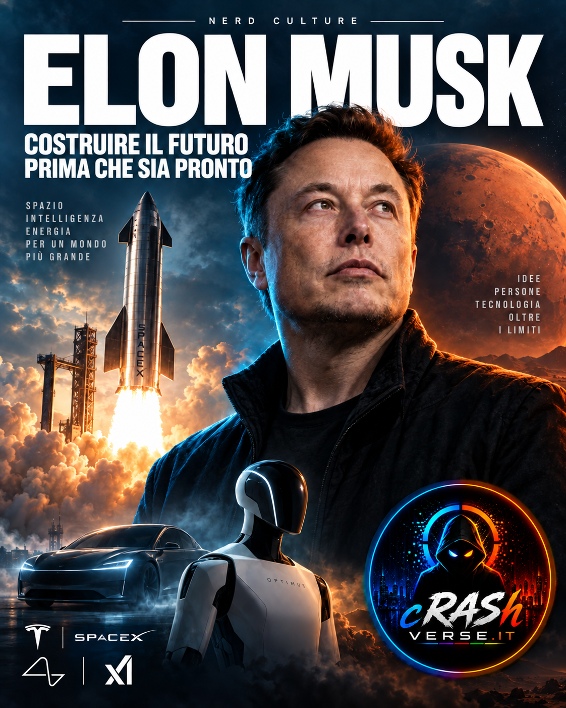 ELON MUSK — Costruire il futuro prima che sia pronto