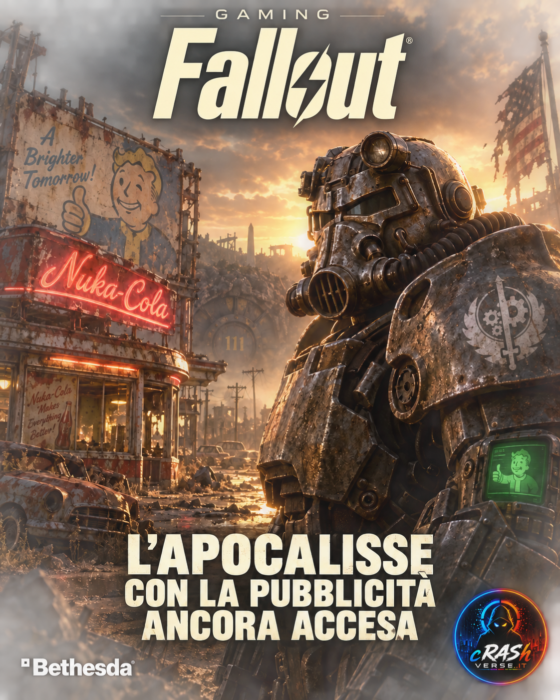 FALLOUT — L’apocalisse con la pubblicità ancora accesa