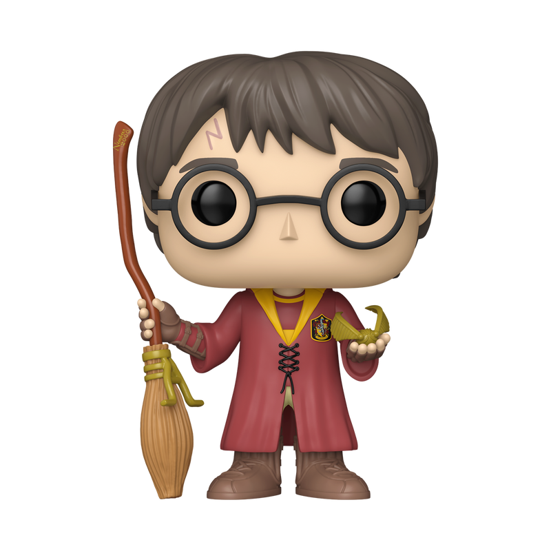 Render ufficiale del Pop Jumbo Harry Potter con Nimbus 2000