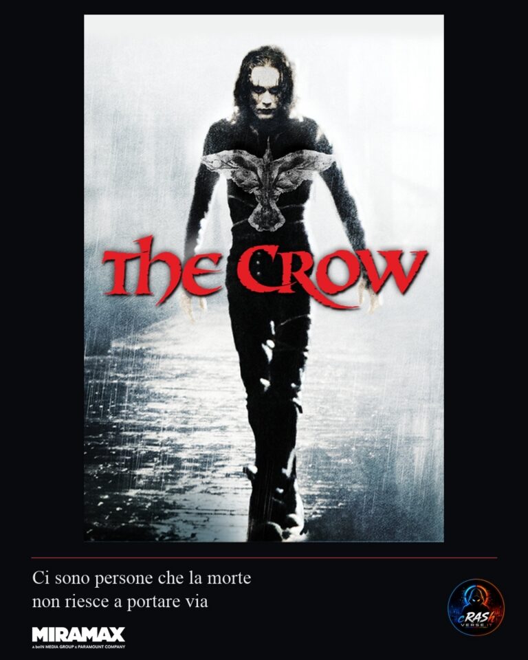 Il Corvo (1994), Brandon Lee nei panni di Eric Draven — cover verticale CrashVerse