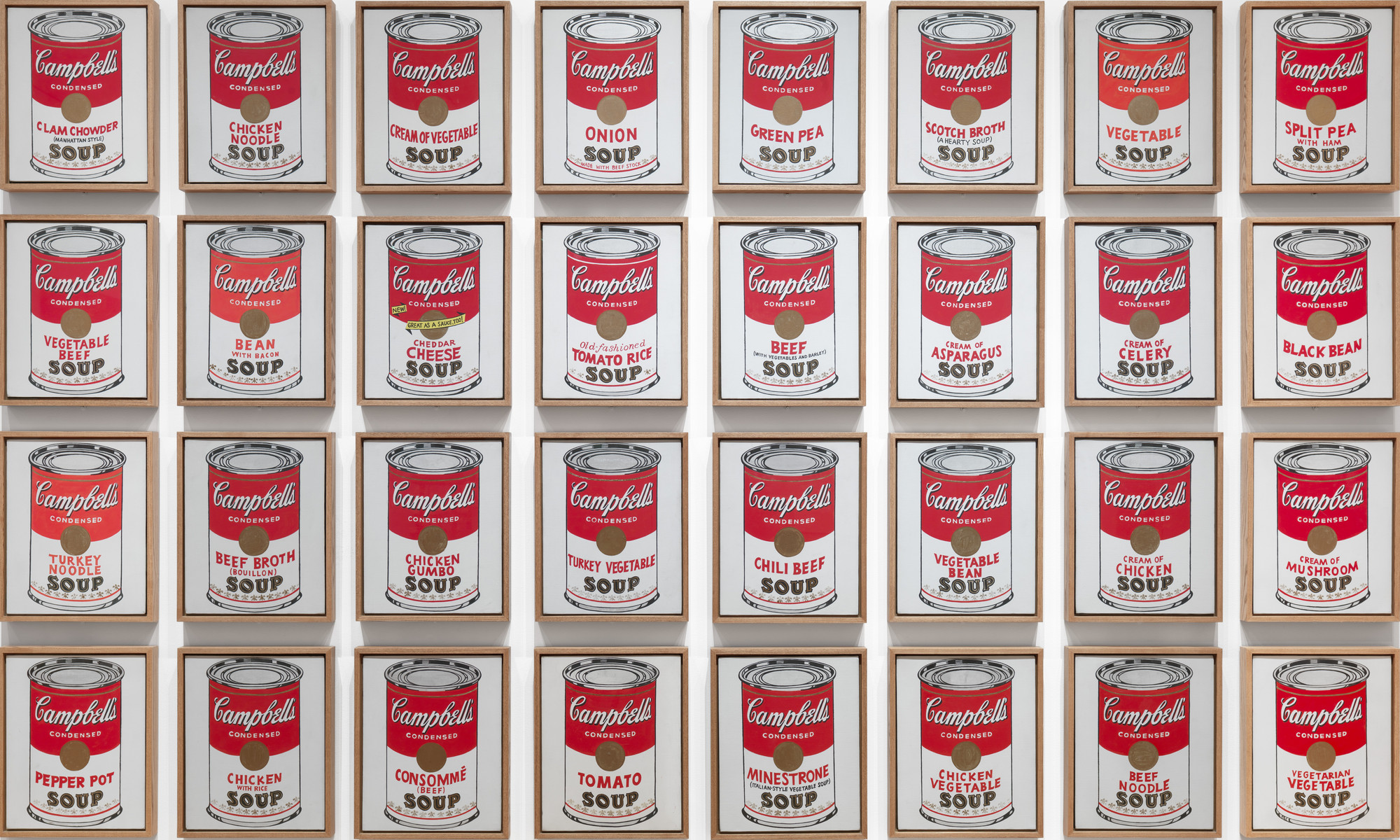 Campbell’s Soup Cans, 1962