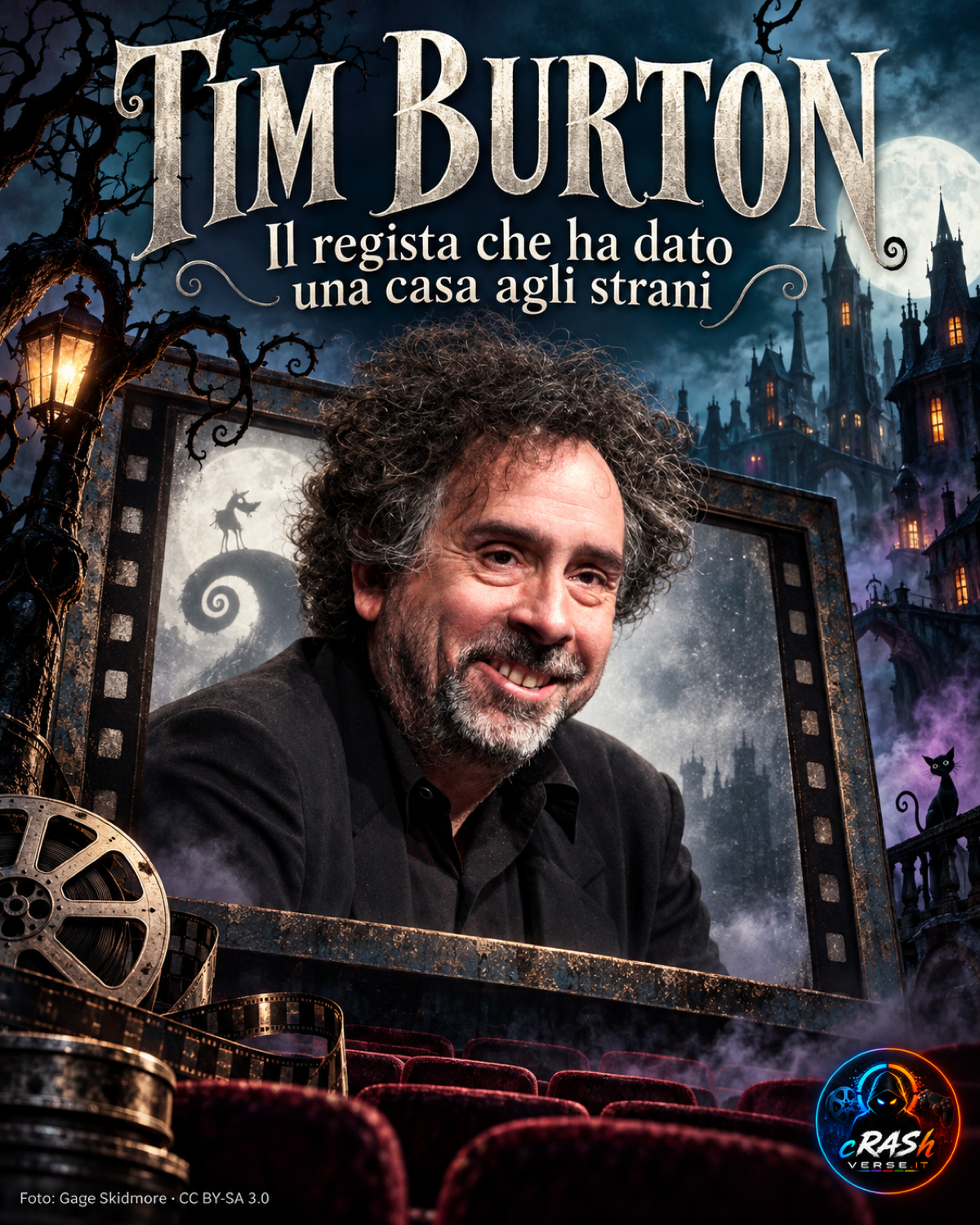 TIM BURTON — Il regista che ha dato una casa agli strani