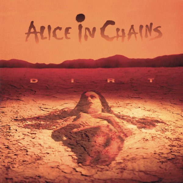 Dirt (1992). Copertina originale · archivio ufficiale Alice in Chains.