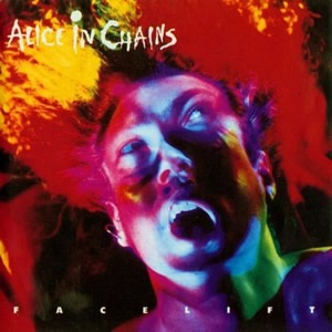 Facelift (1990). Copertina originale · archivio ufficiale Alice in Chains.