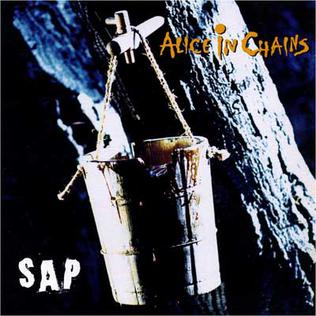 Sap (1992). Copertina originale · archivio ufficiale Alice in Chains.