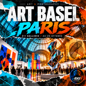Art Basel Paris — illustrazione editoriale CrashVerse