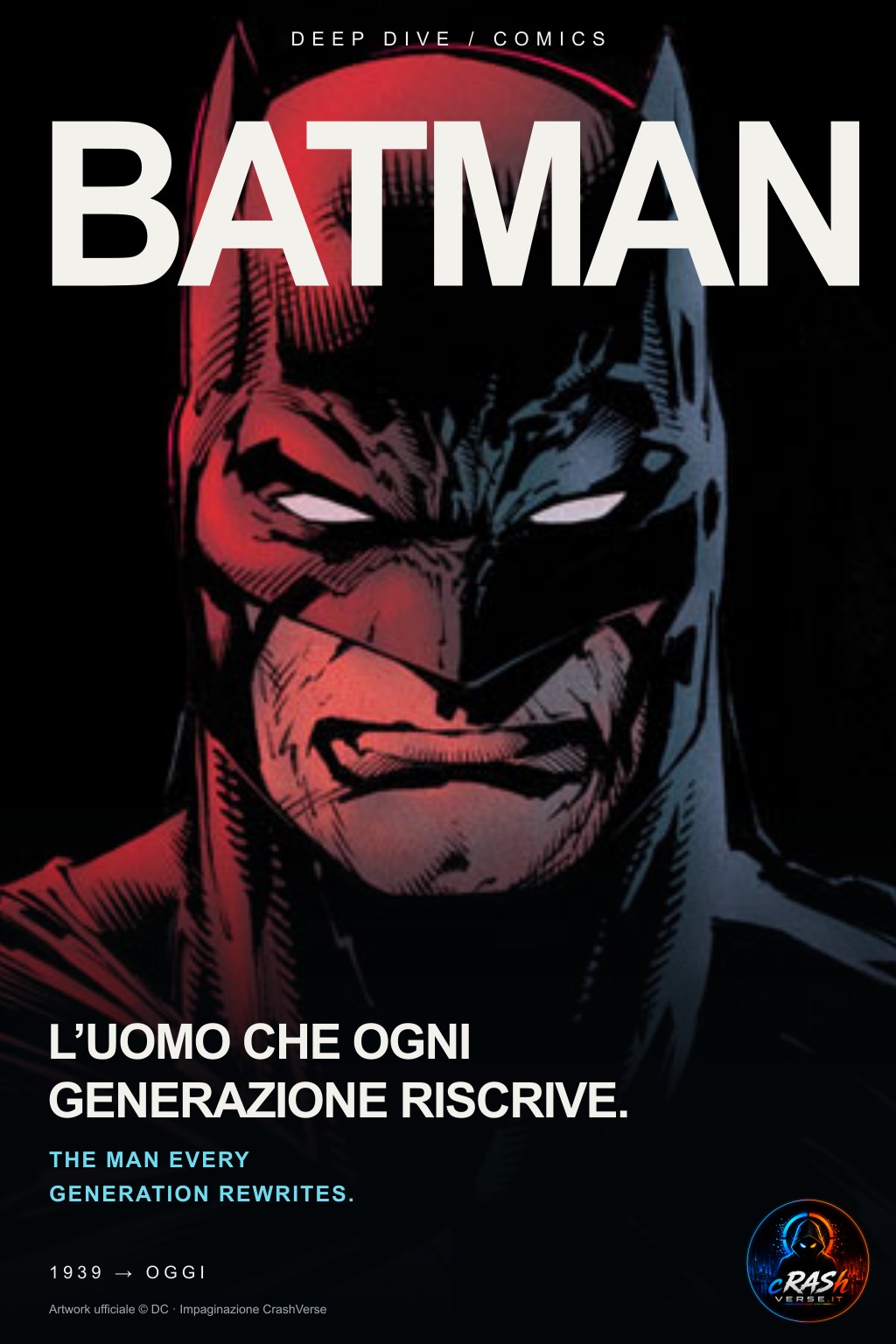 BATMAN — L’UOMO CHE OGNI GENERAZIONE RISCRIVE
