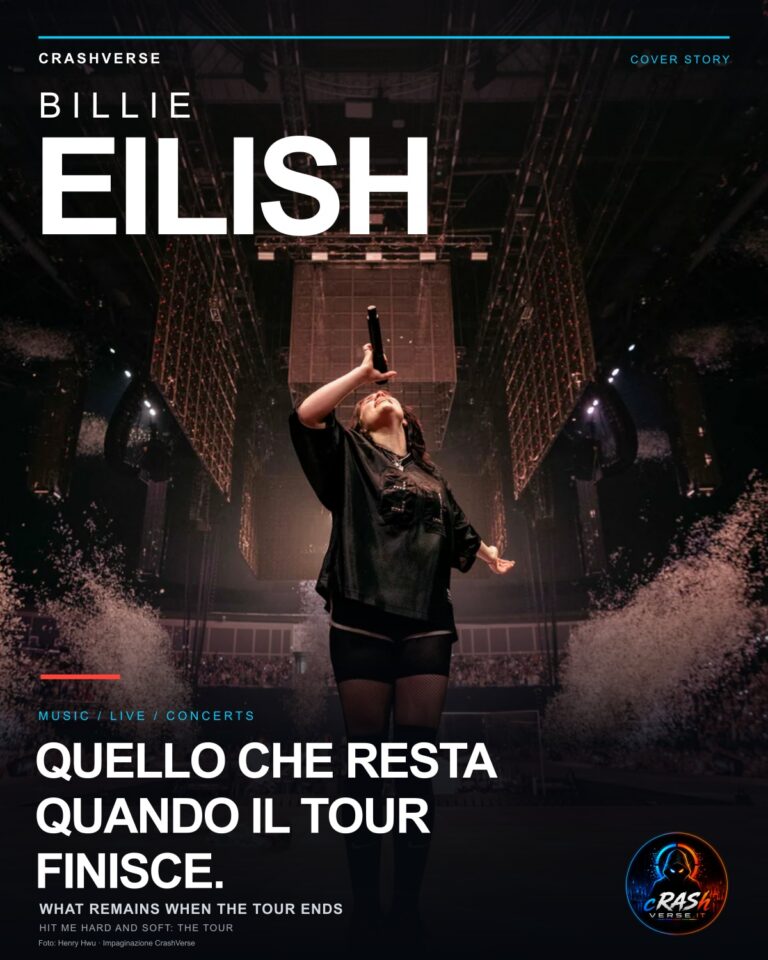 Billie Eilish dal vivo — Cover Story: Quello che resta quando il tour finisce. Foto Henry Hwu.
