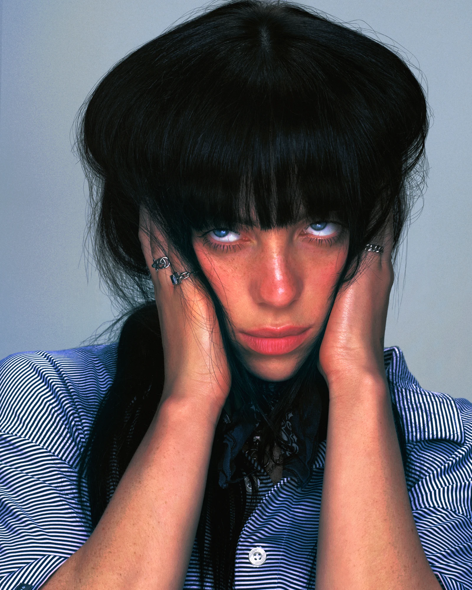 Billie Eilish, fotografia stampa del 2023.