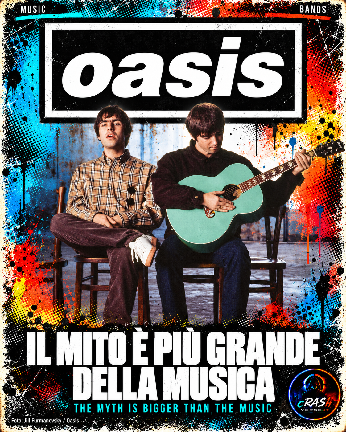 OASIS — IL MITO È PIÙ GRANDE DELLA MUSICA
