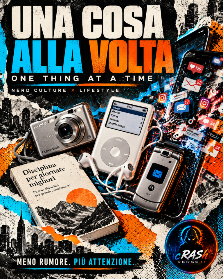 UNA COSA ALLA VOLTA — copertina CrashVerse