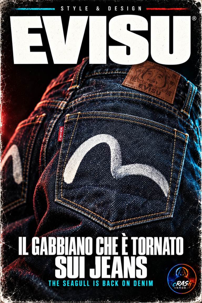 EVISU — Il gabbiano che è tornato sui jeans