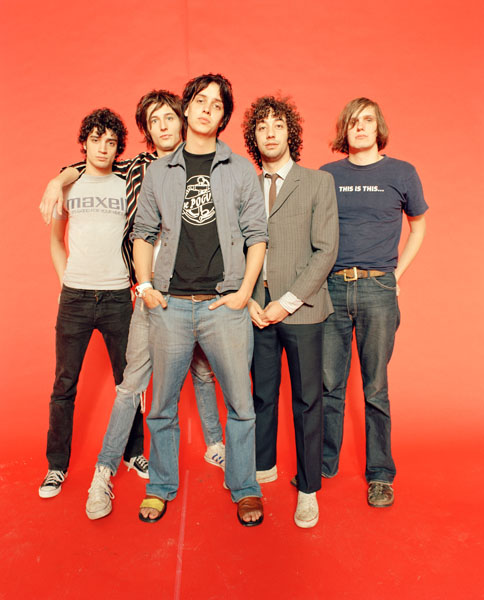 The Strokes, fotografia d’archivio NME del 2003.