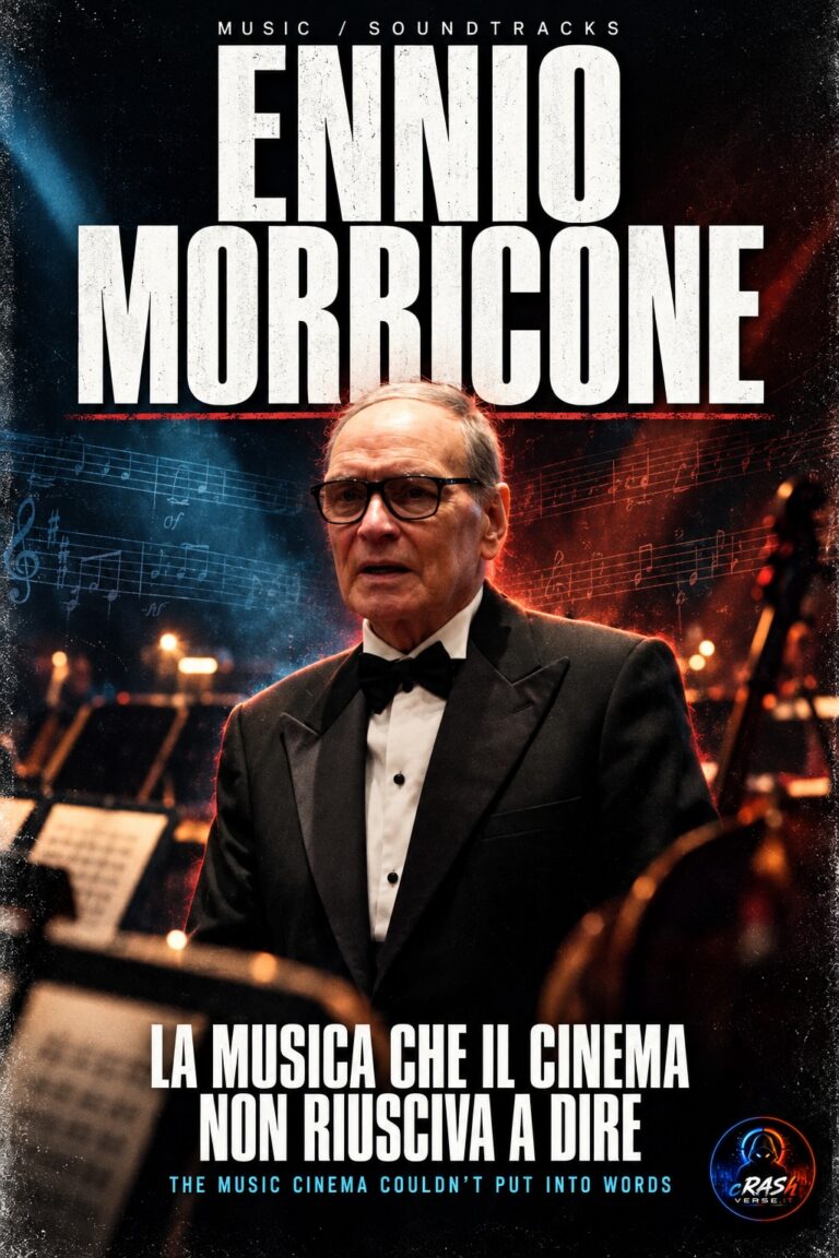 Cover CrashVerse: ennio morricone — sottotitolo italiano e inglese