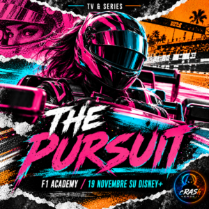 The Pursuit F1 Academy — illustrazione editoriale CrashVerse