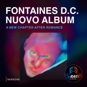 Cover Newszine: Fontaines D.C., Dopamine Chamber. Artwork ufficiale XL Recordings.