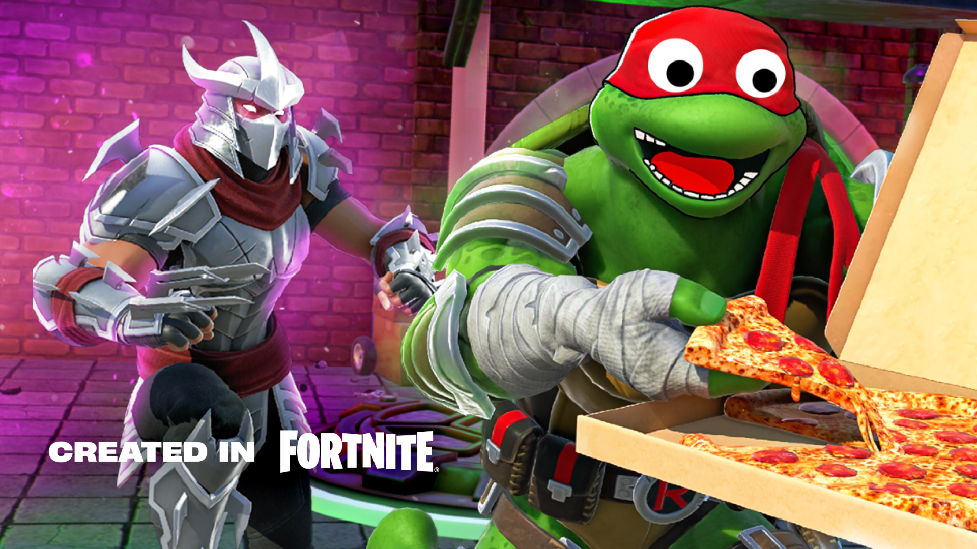 Pizza Shop Tycoon Boss Fight Update, esempio di esperienza creator con le Tartarughe Ninja presentato da Epic nel bilancio 2024.
