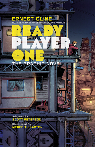 Ready Player One The Graphic Novel, copertina illustrata da Meredith Laxton