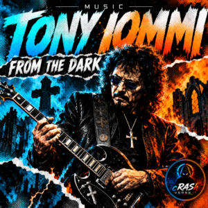Tony Iommi — From The Dark, illustrazione editoriale CrashVerse