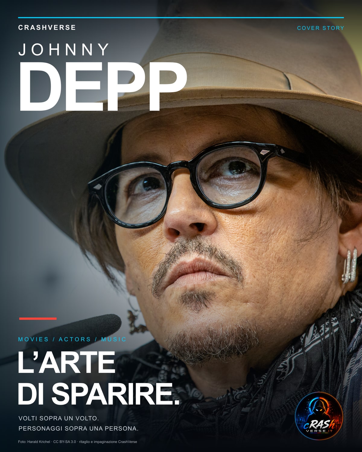 JOHNNY DEPP — L’ARTE DI SPARIRE