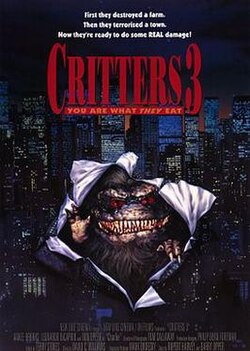 Locandina originale di Critters 3. Diritti dei rispettivi titolari.