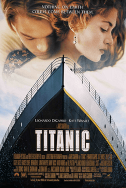 Locandina originale di Titanic. Diritti dei rispettivi titolari.