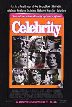 Locandina originale di Celebrity. Diritti dei rispettivi titolari.