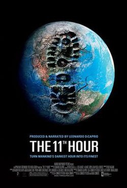 Locandina originale di The 11th Hour. Diritti dei rispettivi titolari.