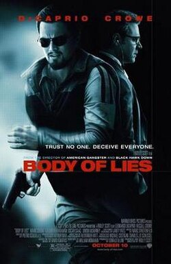 Locandina originale di Body of Lies. Diritti dei rispettivi titolari.