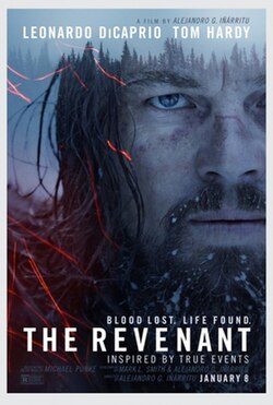 Locandina originale di The Revenant. Diritti dei rispettivi titolari.