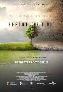 Locandina originale di Before the Flood. Diritti dei rispettivi titolari.