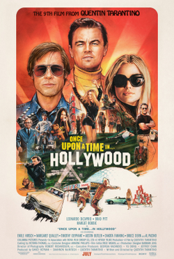 Locandina originale di Once Upon a Time in Hollywood. Diritti dei rispettivi titolari.