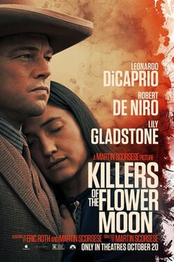 Locandina originale di Killers of the Flower Moon. Diritti dei rispettivi titolari.
