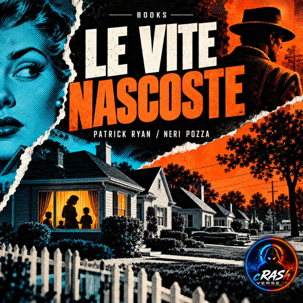 Le vite nascoste di Patrick Ryan — illustrazione editoriale CrashVerse