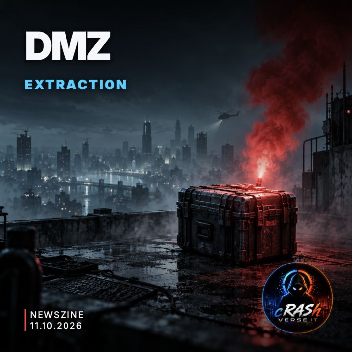 Illustrazione editoriale Newszine: DMZ — EXTRACTION