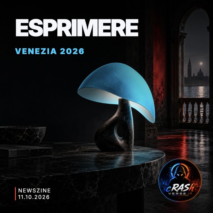 Illustrazione editoriale Newszine: ESPRIMERE — VENEZIA 2026