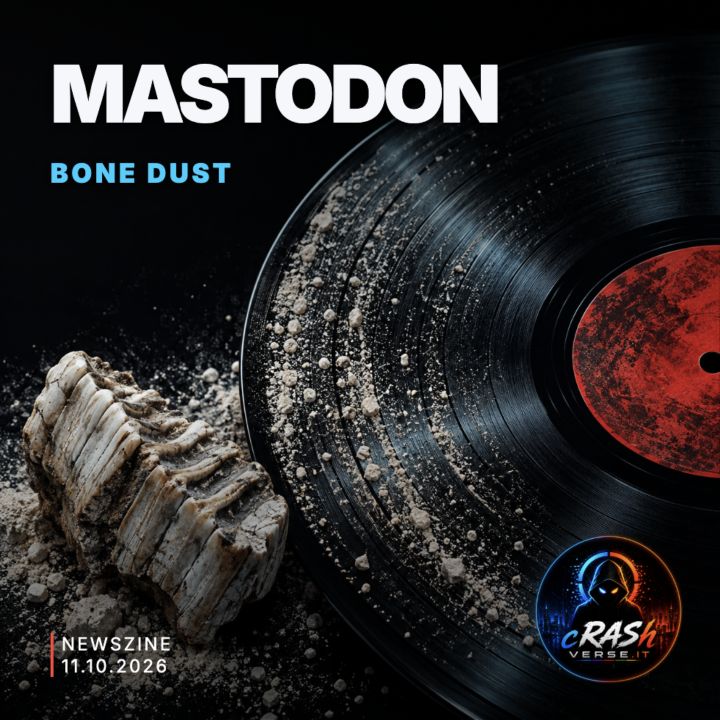Illustrazione editoriale Newszine: MASTODON — BONE DUST