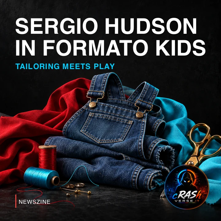 Illustrazione editoriale concettuale: Sergio Hudson firma con OshKosh la sua prima collezione per bambini