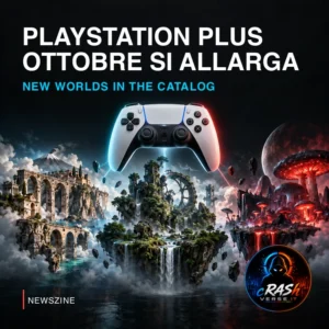 Illustrazione editoriale concettuale: PlayStation Plus, a ottobre arrivano Mafia: The Old Country e Mycopunk