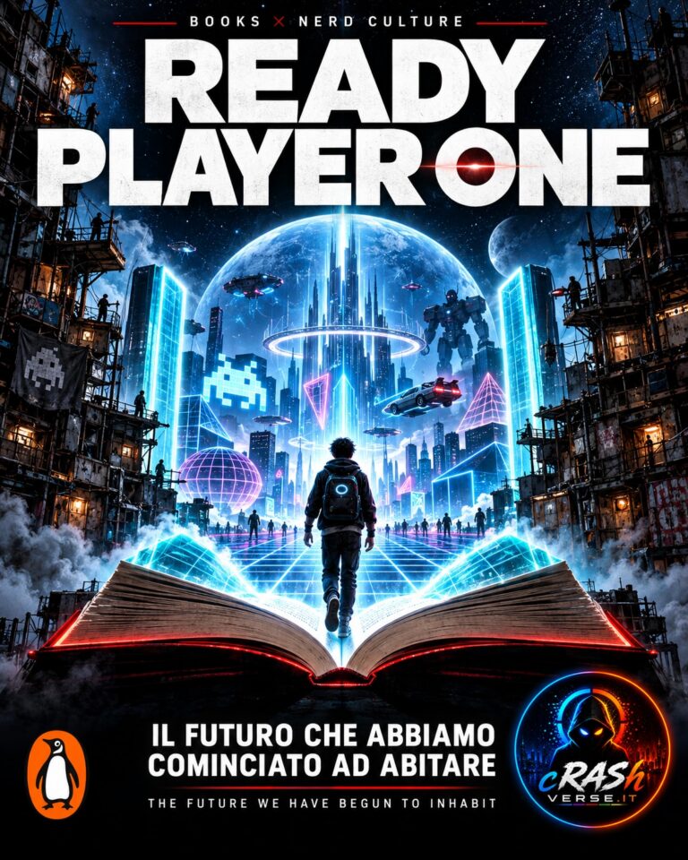READY PLAYER ONE — IL FUTURO CHE ABBIAMO COMINCIATO AD ABITARE — copertina CrashVerse