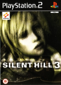 Silent Hill 3 (2003): la copertina originale europea con Heather. ©Konami.